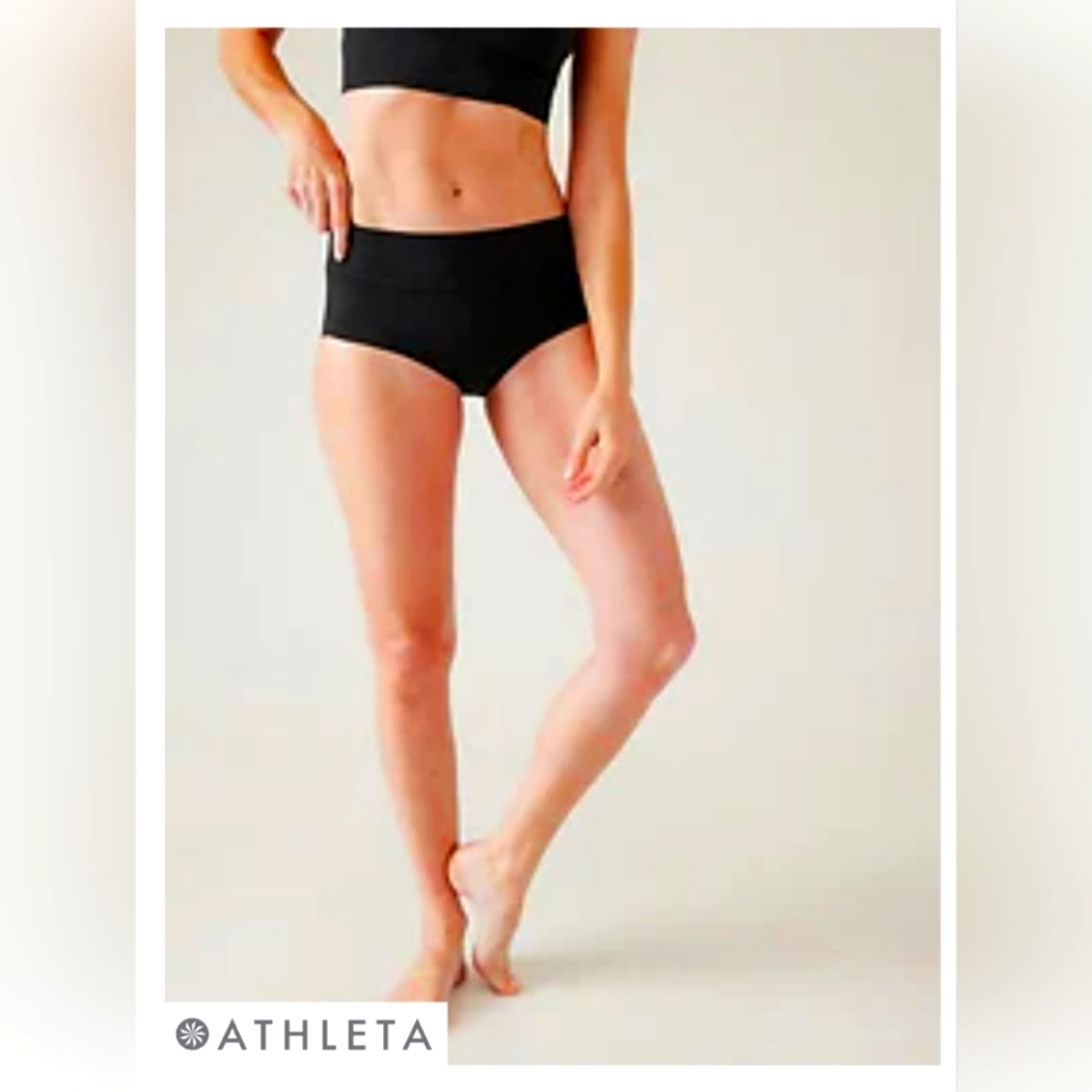 🔆 Athleta 🔆 Essential Swim Boyshort Black (NWT)